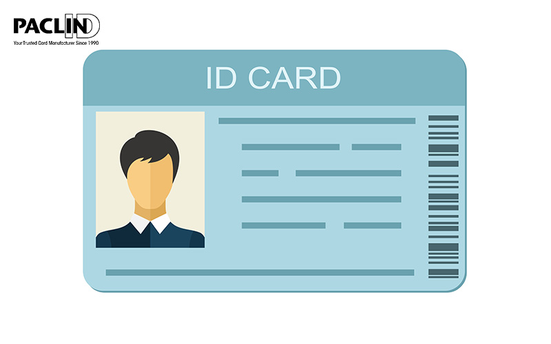 Graphic illustration of student ID card for campus safety systems.